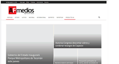 Desktop Screenshot of noticiasdecolima.com